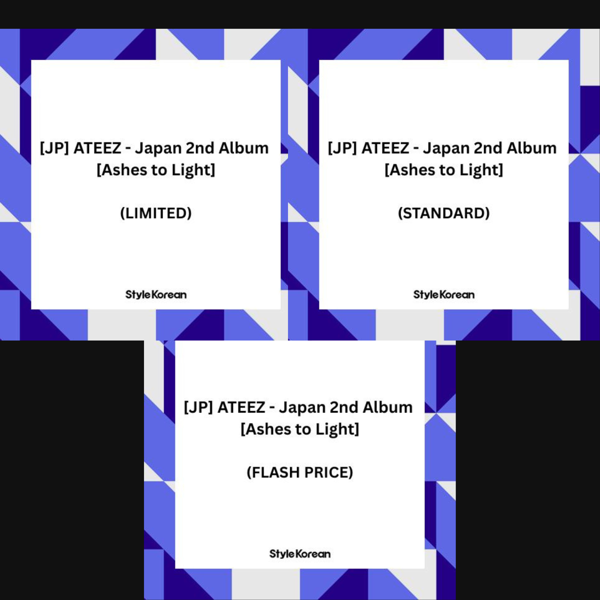 ATEEZ -Ashes to Light | K-pop Gateway