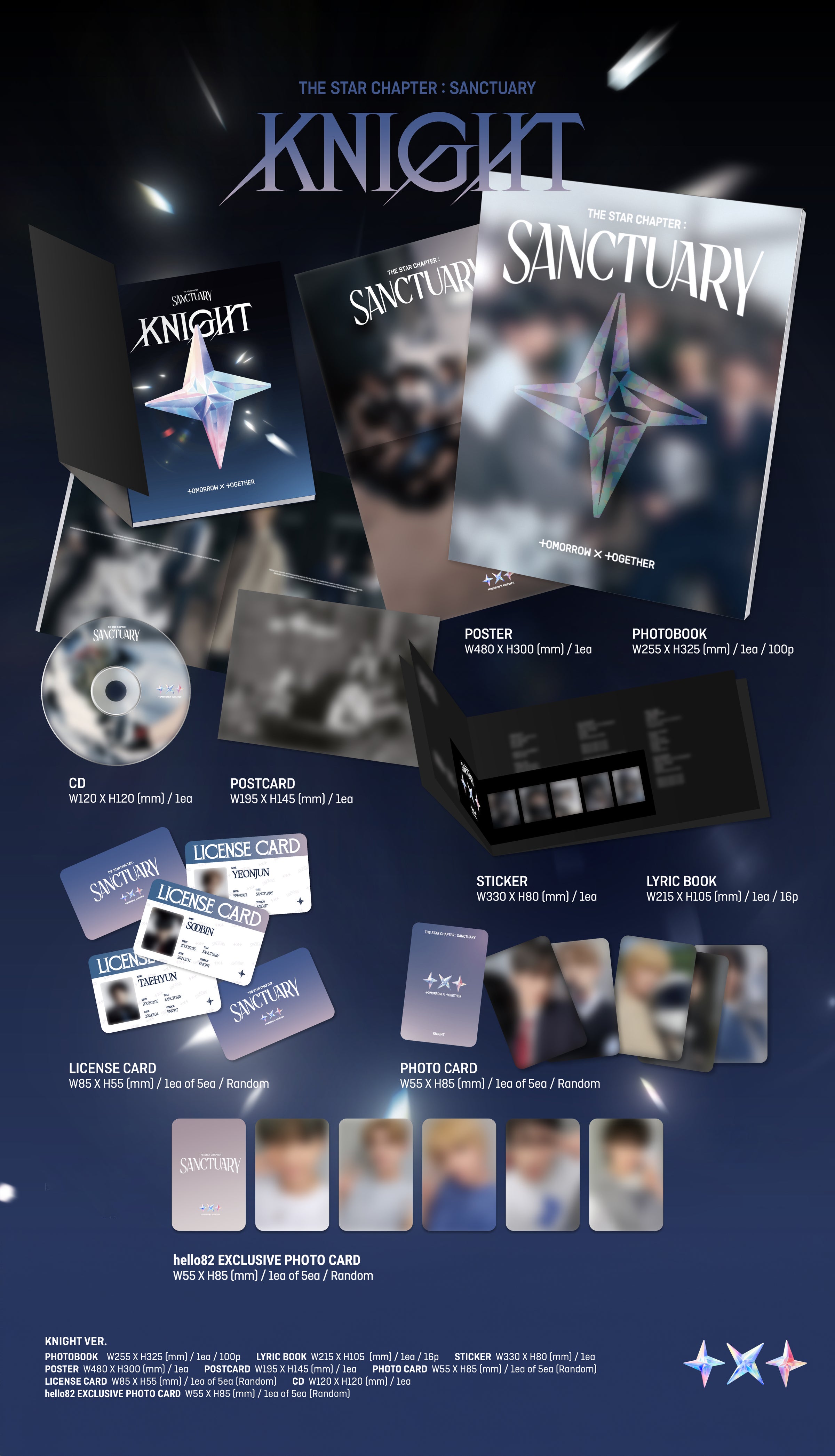 TOMORROW X TOGETHER TXT - The Star Chapter: SANCTUARY – Kpop