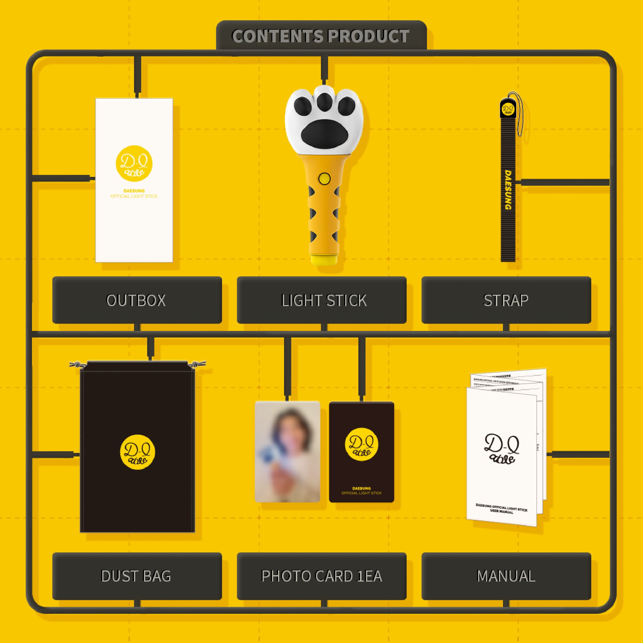 Daesung Official Lightstick | K-pop Gateway