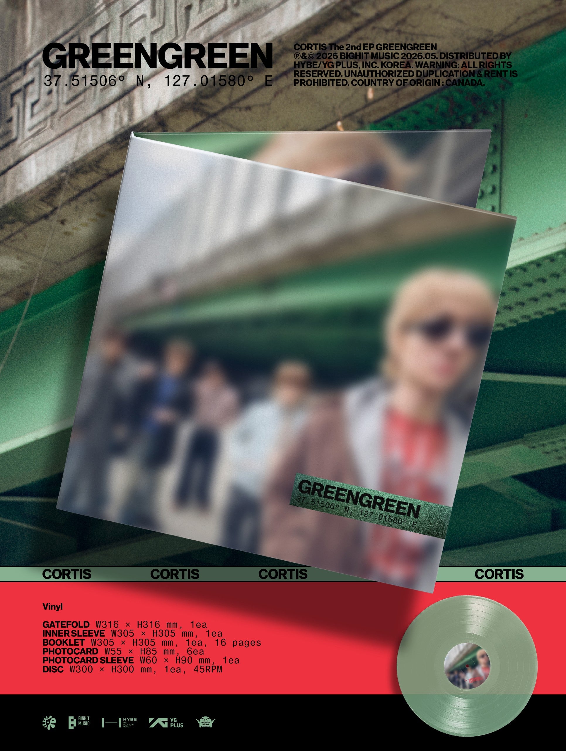 hello82 Exclusive) Cortis-GreenGreen | K-pop Gateway
